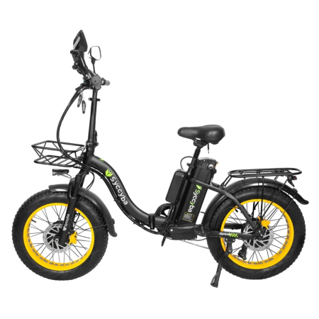 Электровелосипед Syccyba H2 DUAL желтый