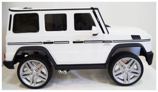 Детский электромобиль Мercedes-Benz AMG G65 4WD белый