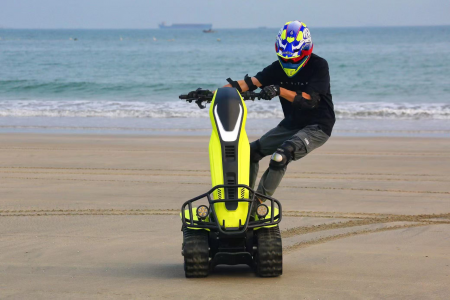 Электроскутер на гусенице Электро-Танк-Скутер ETV ET6