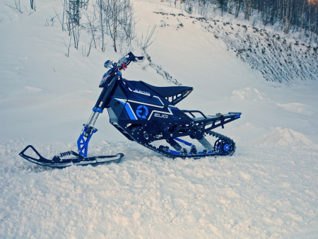 Сноубайк ELIQ Турист АКБ 72AH, 72V, с обогревом + ЗУ 25А